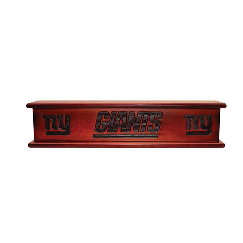 New York Giants NFL 20in Aspen Wood Memorabilia Shelve