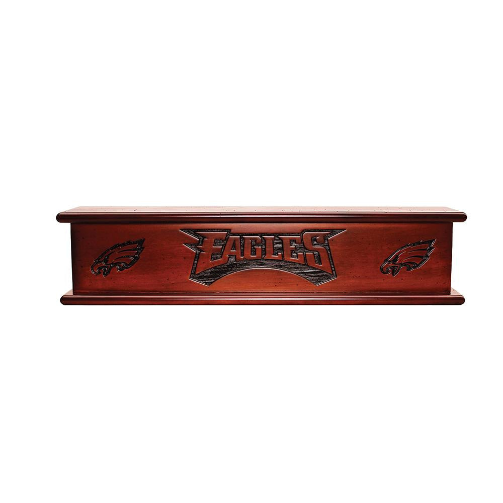 Philadelphia Eagles NFL 20in Aspen Wood Memorabilia Shelve