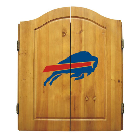 Buffalo Bills NFL Dart Board w-Cabinet