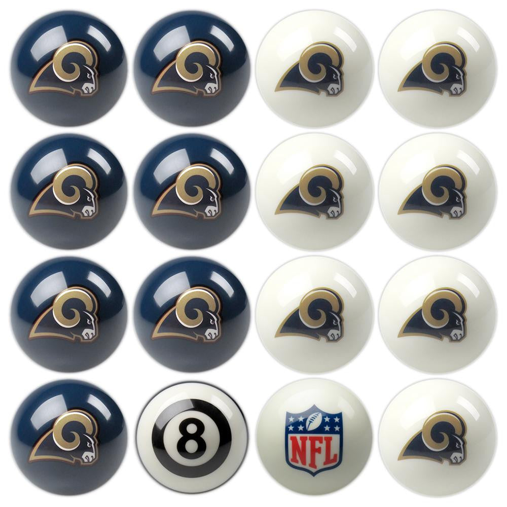 St. Louis Rams NFL 8-Ball Billiard Set