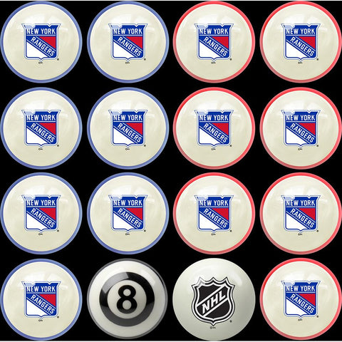 New York Rangers NHL 8-Ball Billiard Set