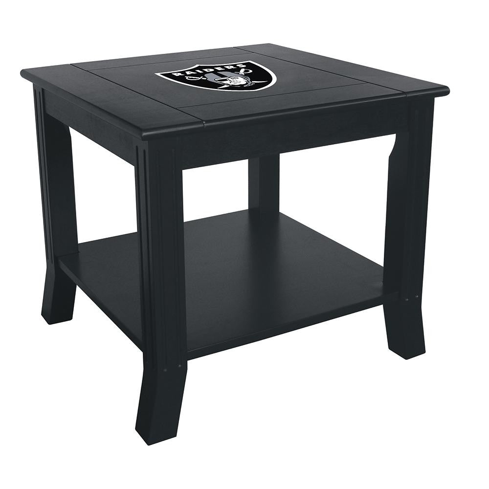 Oakland Raiders NFL Side Table