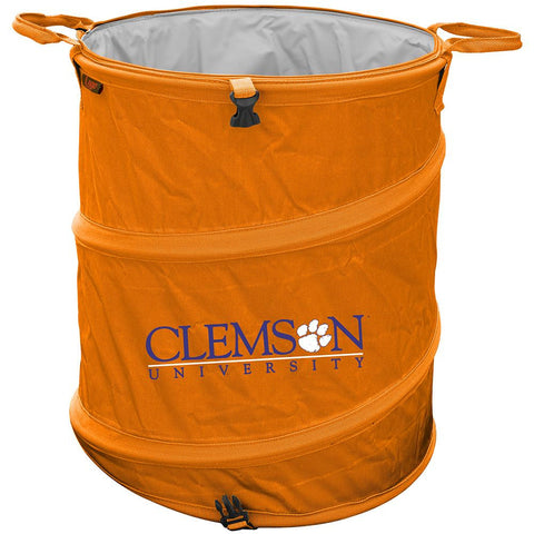 Clemson Tigers Ncaa Collapsible Trash Can