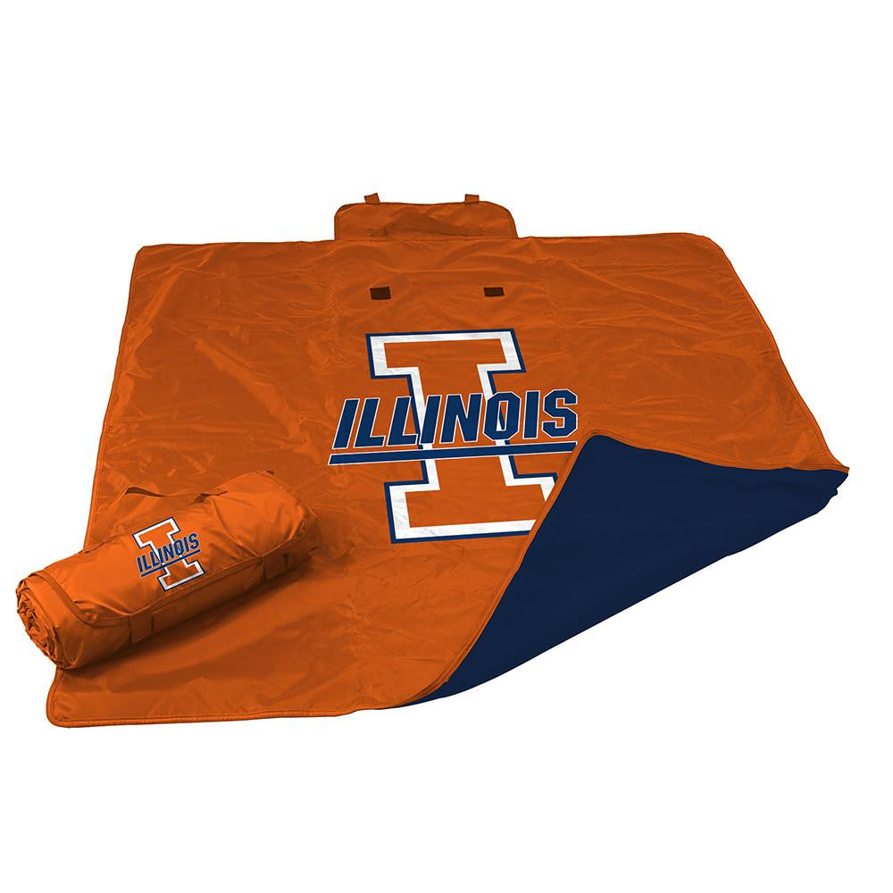 Illinois Fighting Illini Ncaa All Weather Blanket