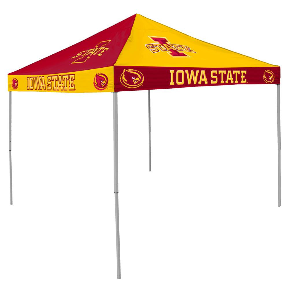 Iowa State Cyclones Ncaa 9' X 9' Checkerboard Color Pop-up Tailgate Canopy Tent