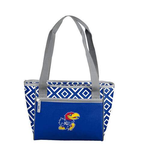 Kansas Jayhawks Ncaa 16 Can Cooler Tote