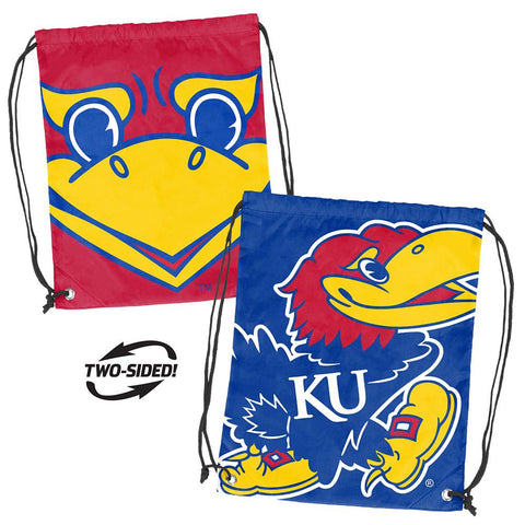 Kansas Jayhawks Ncaa Doubleheader Reversible Backsack