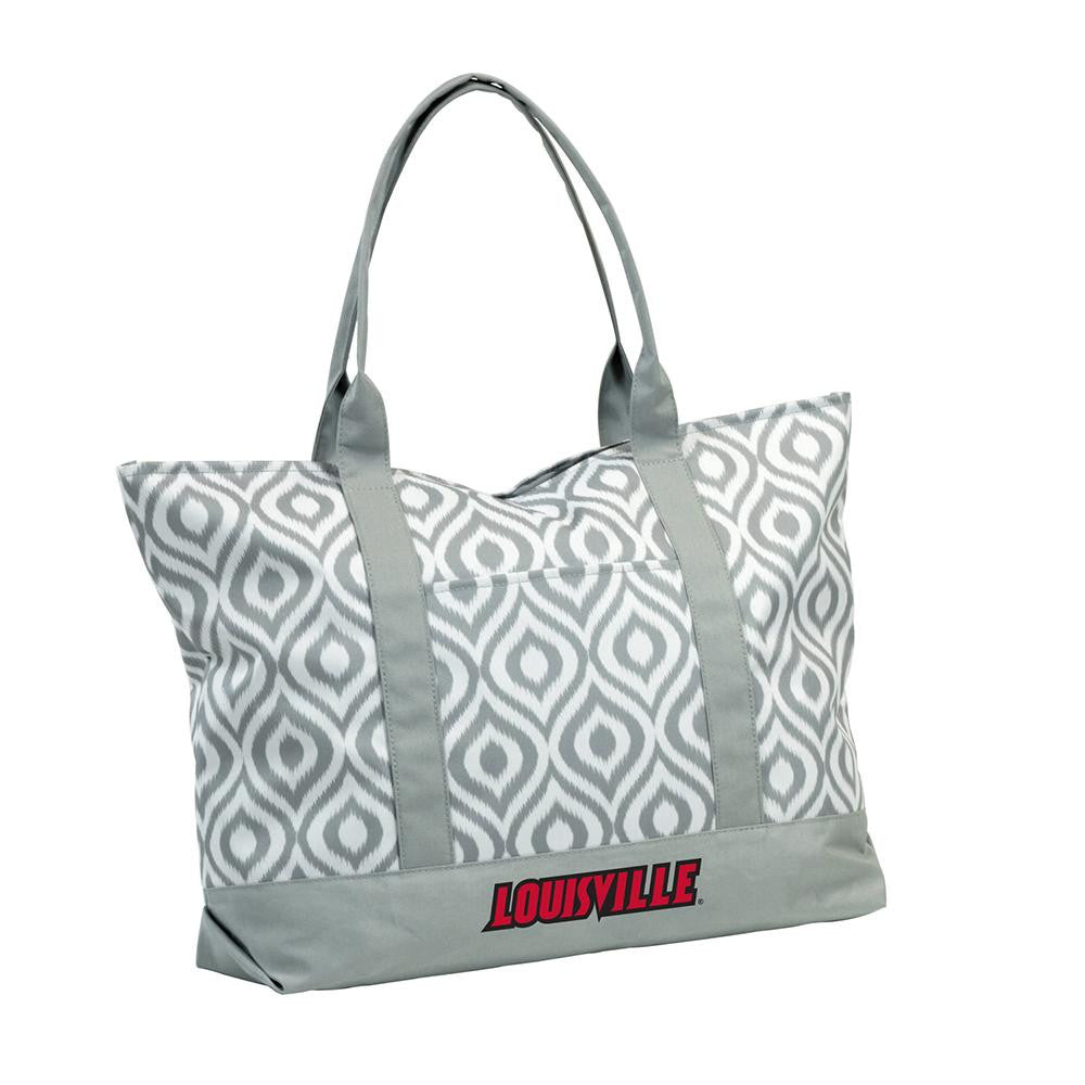 Louisville Cardinals Ncaa Ikat Tote