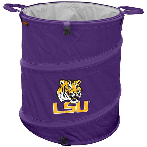 Lsu Tigers Ncaa Collapsible Trash Can