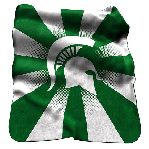 Michigan State Spartans Ncaa Raschel Throw