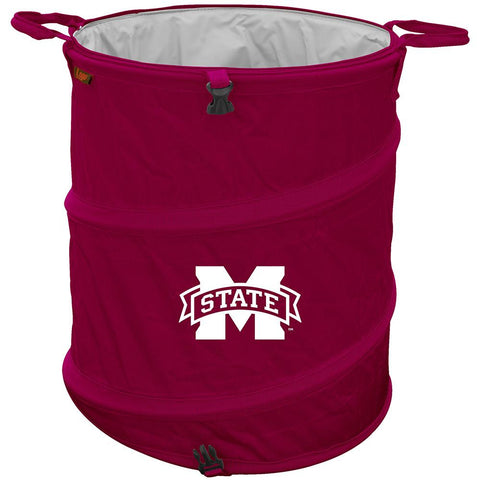 Mississippi State Bulldogs Ncaa Collapsible Trash Can