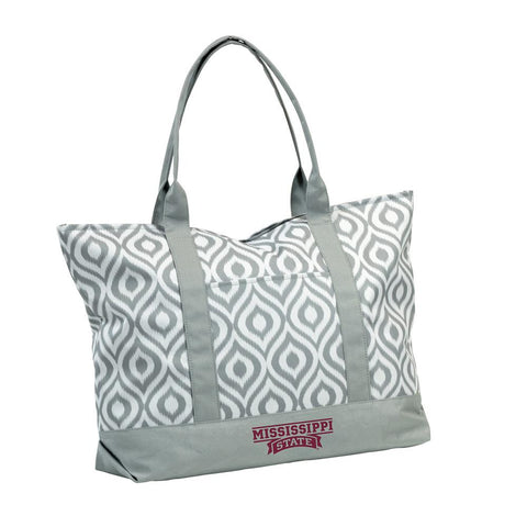Mississippi State Bulldogs Ncaa Ikat Tote