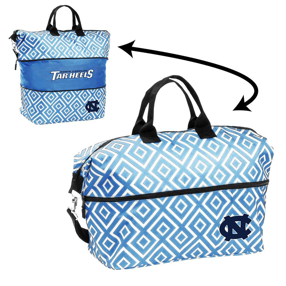 North Carolina Tar Heels Ncaa Expandable Tote