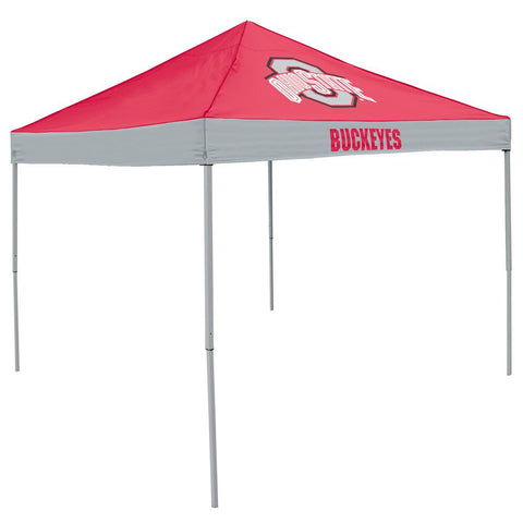 Ohio State Buckeyes Ncaa 9' X 9' Economy 2 Logo Pop-up Canopy Tailgate Tent