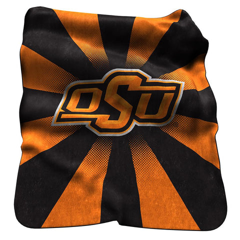 Oklahoma State Cowboys Ncaa Raschel Throw