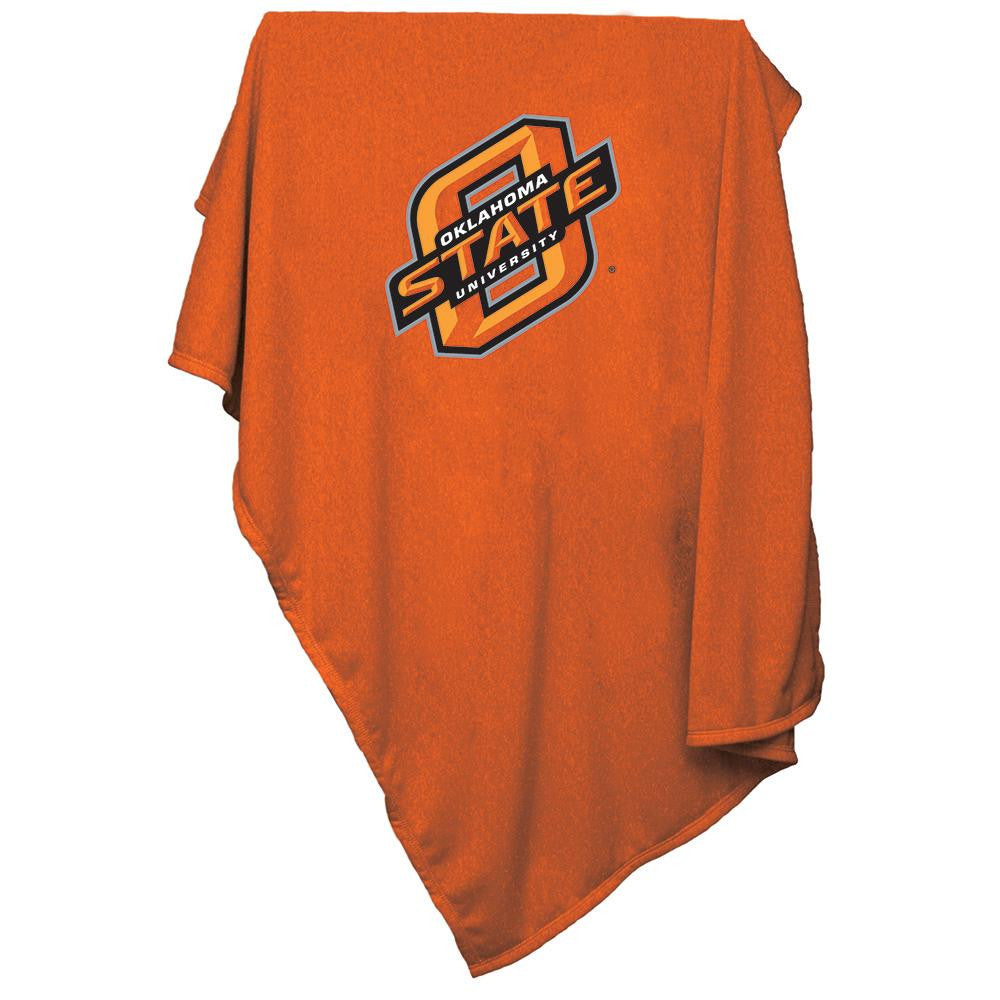 Oklahoma State Cowboys Ncaa Sweatshirt Blanket Throw