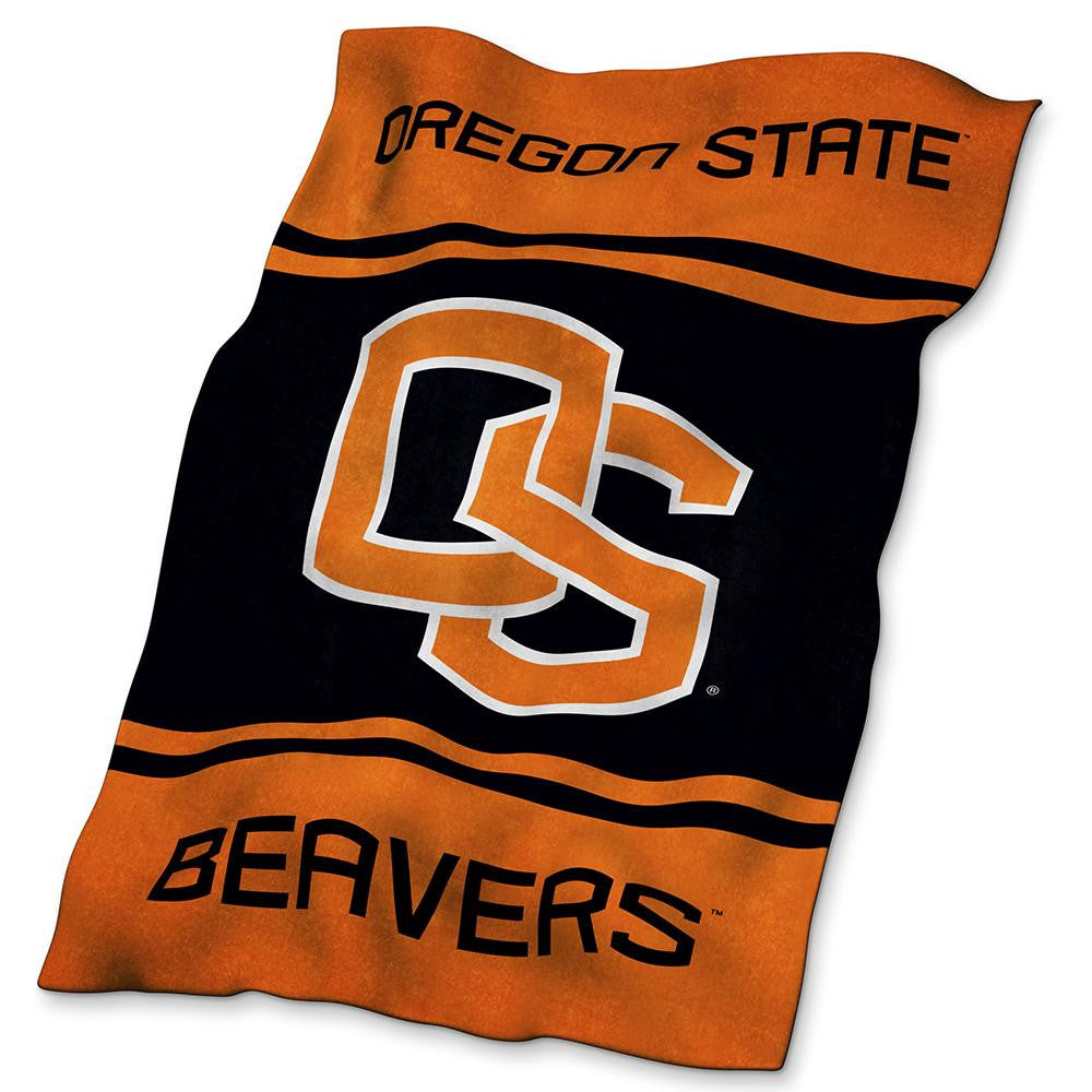 Oregon State Beavers Ncaa Ultrasoft Fleece Throw Blanket (84in X 54in)