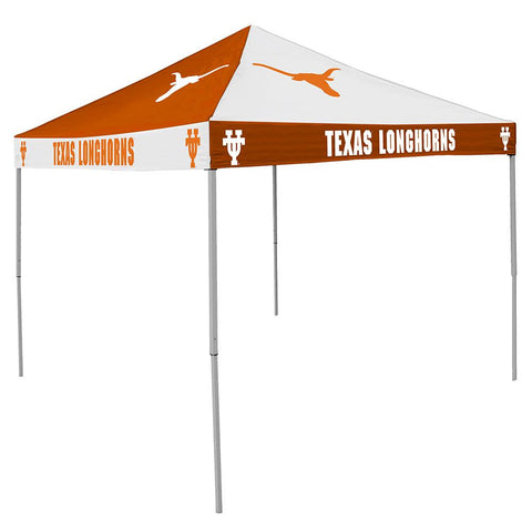 Texas Longhorns Ncaa 9' X 9' Checkerboard Color Pop-up Tailgate Canopy Tent