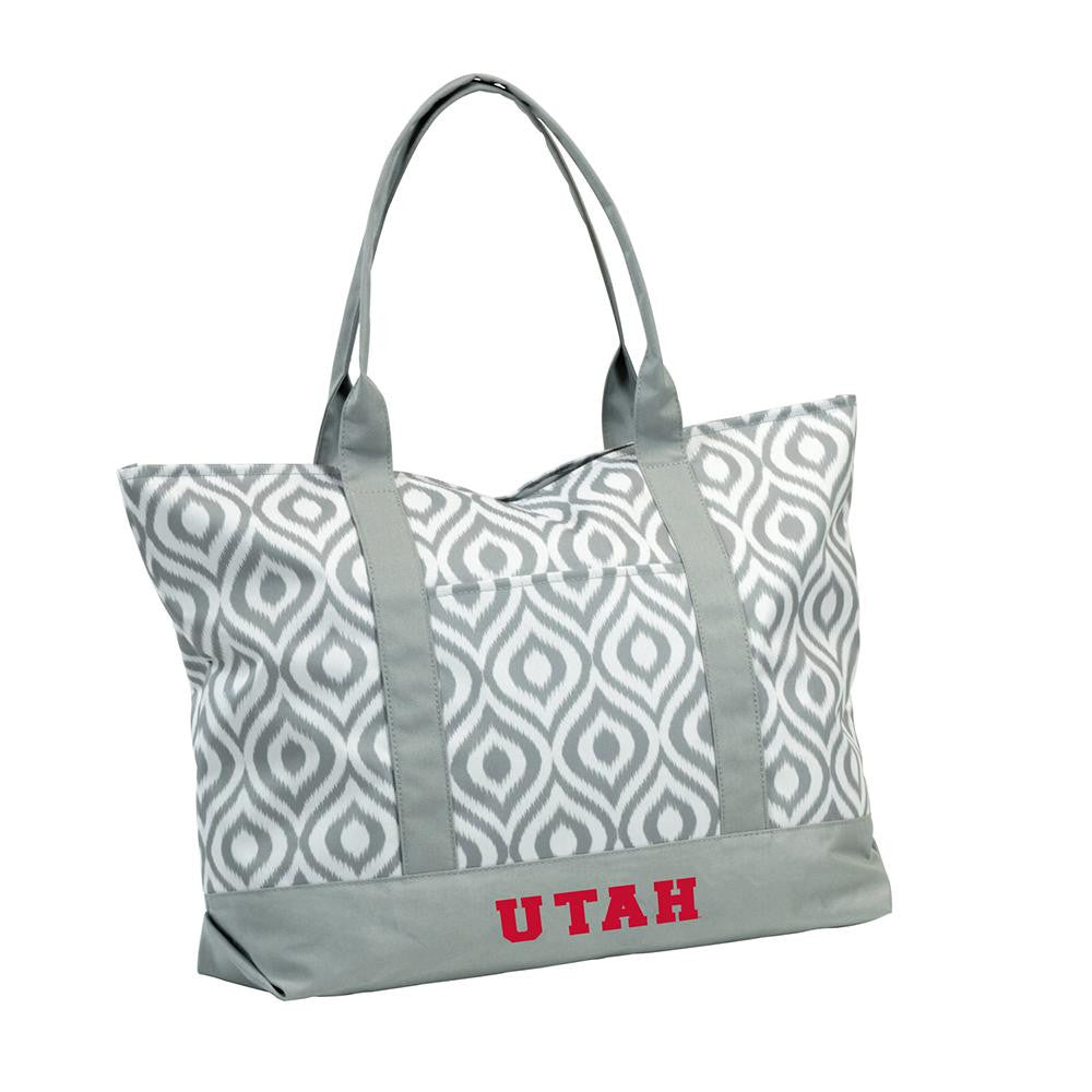 Utah Utes Ncaa Ikat Tote