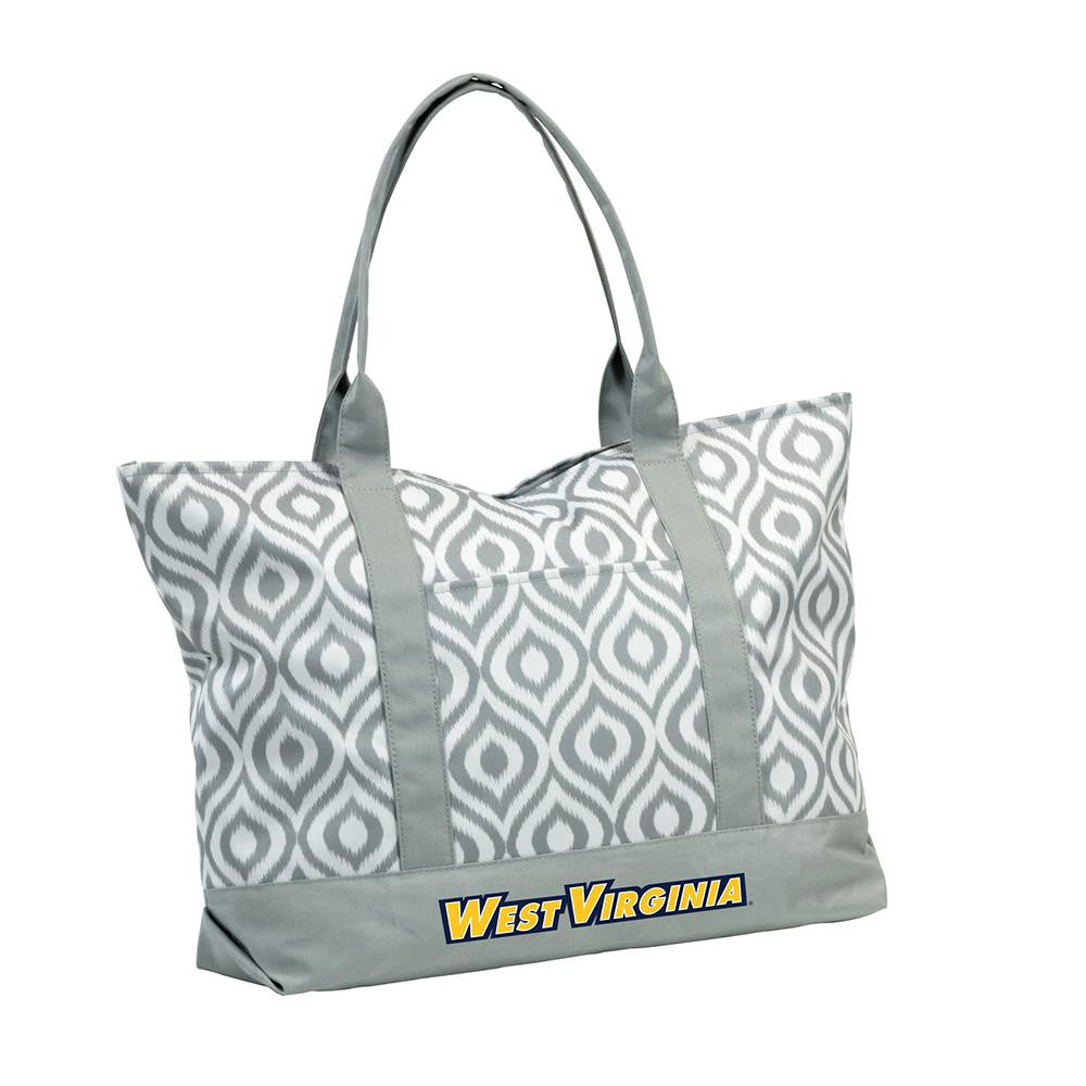 West Virginia Mountaineers Ncaa Ikat Tote