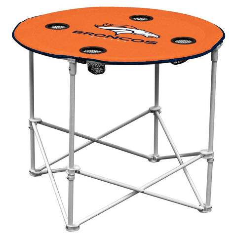 Denver Broncos NFL Portable Round Table