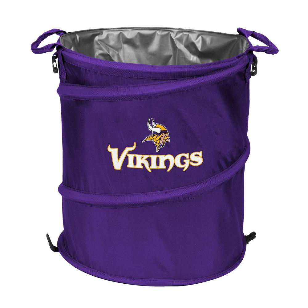 Minnesota Vikings NFL Collapsible Trash Can Cooler