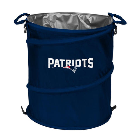 New England Patriots NFL Collapsible Trash Can Cooler