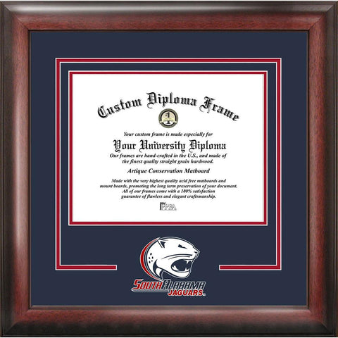 University Of South Alabama "spirit" Diploma Frame