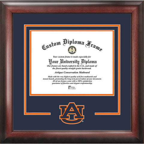 Auburn University "spirit" Diploma Frame