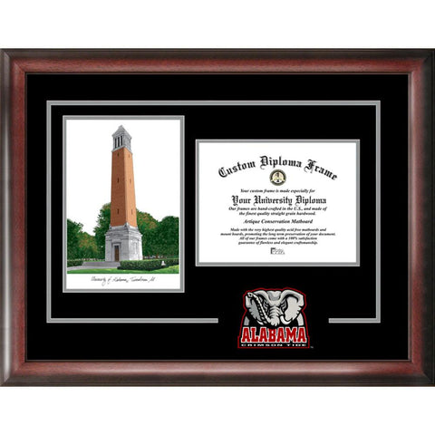 University Of Alabama "spirit Graduate" Diploma Frame