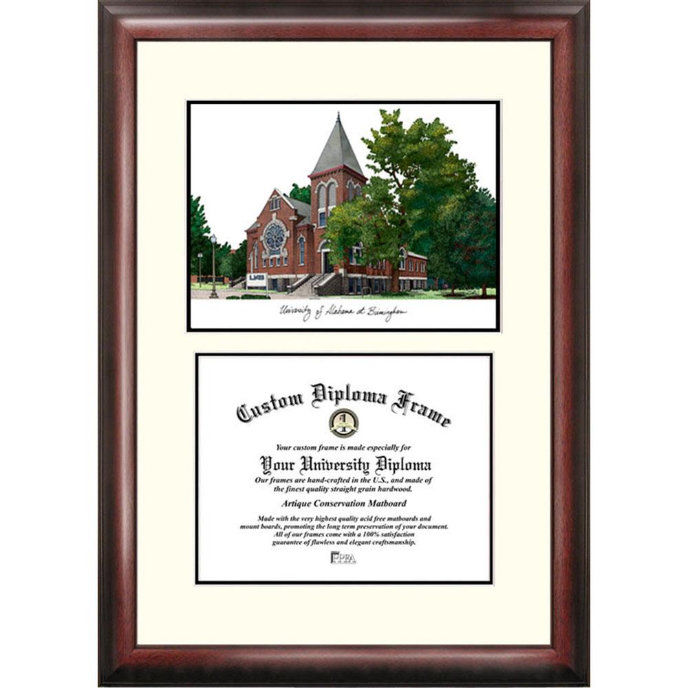 University Of Alabama, Birmingham "scholar" Diploma Frame