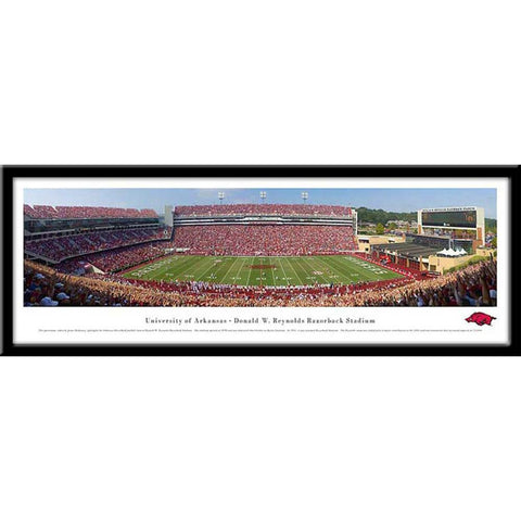 Alabama Crimson Tide Bryant Denny Framed Panoramic Stadium Print