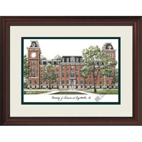 University Of Arkansas "alumnus" Framed Lithograph