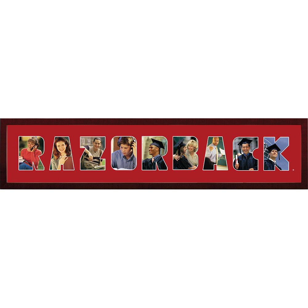 Arkansas Razorbacks Spirit Collage Frame