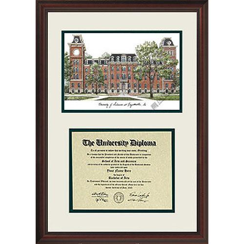 University Of Arkansas "scholar" Diploma Frame