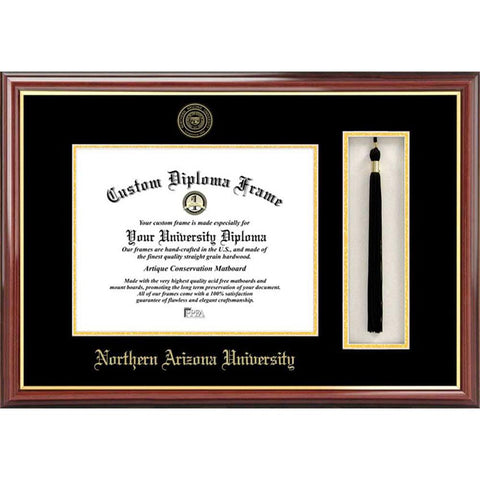 Northern Arizona University Tassel Box And Diploma Frame