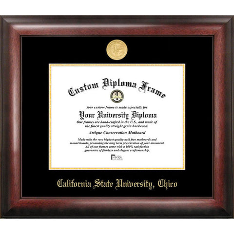 California State University, Chico Gold Embossed Diploma Frame