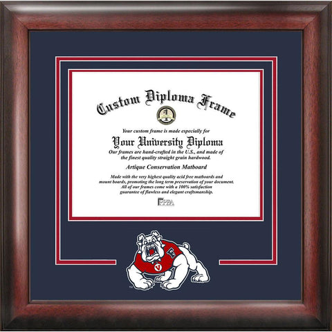 Cal State Fresno "spirit" Diploma Frame