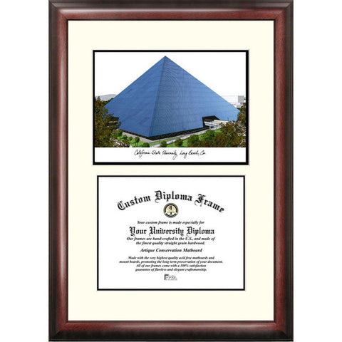 Cal State Long Beach "scholar" Diploma Frame