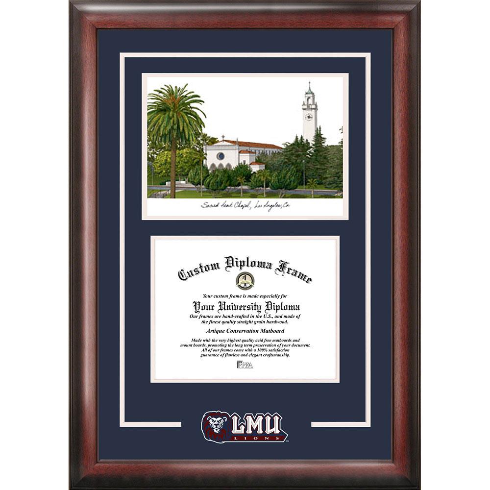 Loyola Marymount "spirit" Graduate Frame With Campus Image