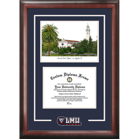 Loyola Marymount "spirit" Graduate Frame With Campus Image