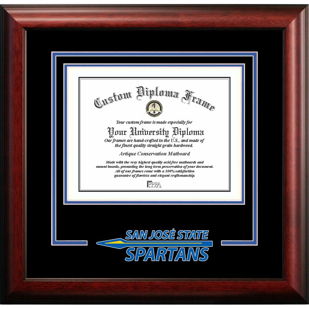 San Jose State University "spirit" Diploma Frame