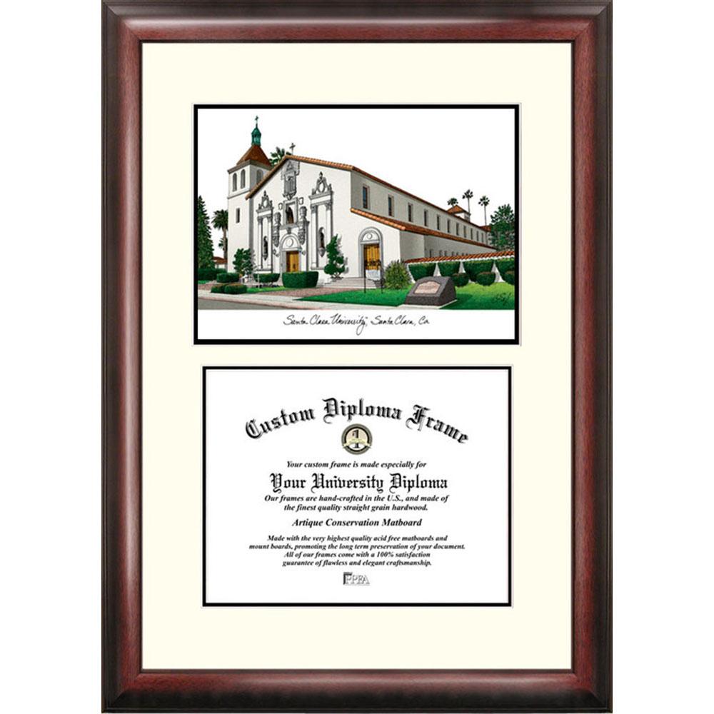 Santa Clara University "scholar" Diploma Frame