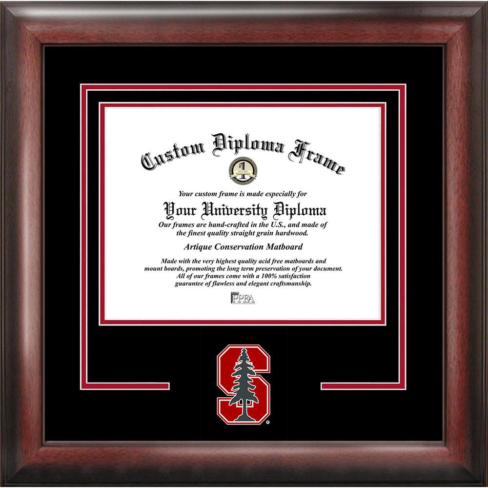 Stanford University "spirit" Diploma Frame