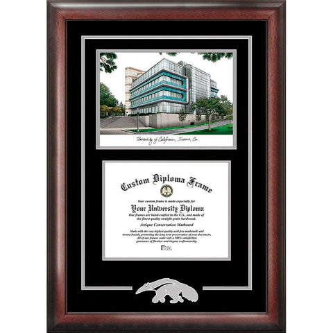 University Of California, Irvine Spirit Graduate Frame With Campus Image