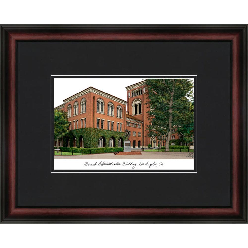 University Of Southern California "academic" Framed Lithograph