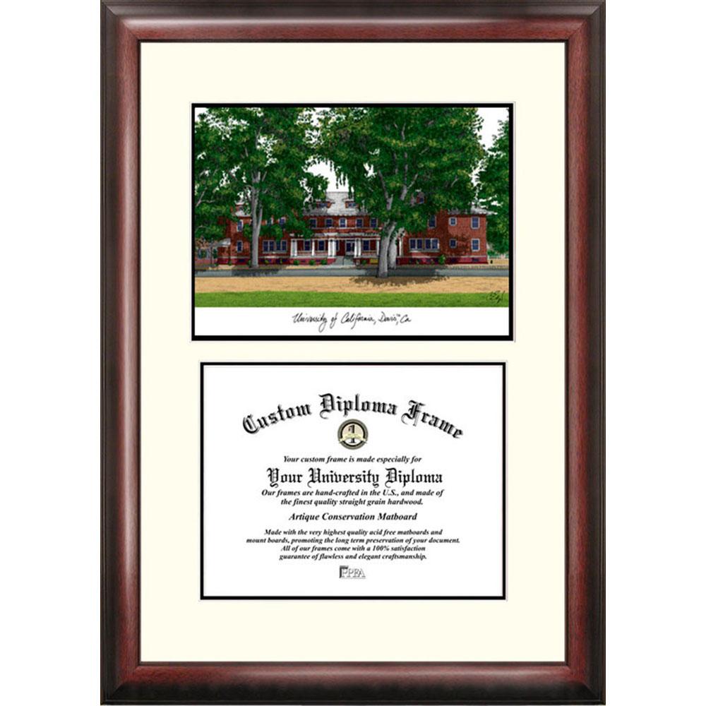 University Of California, Davis "scholar" Diploma Frame