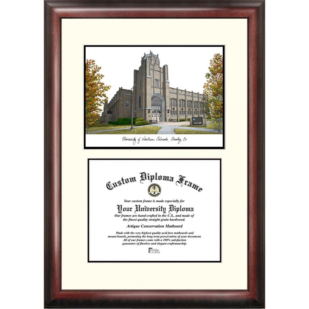 University Of Northern Colorado "scholar" Diploma Frame