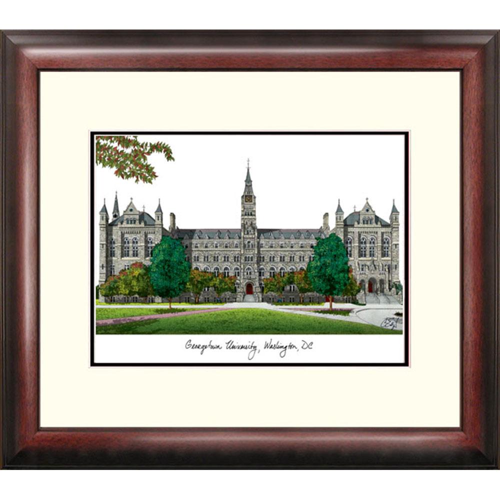 Georgetown University "alumnus" Framed Lithograph