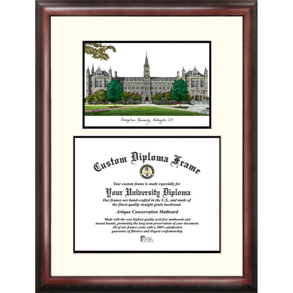 Georgetown University "scholar" Diploma Frame